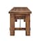 Alaterre Furniture Durango 60"L Wood Entryway/Dining Bench ANDU0474 - alternate 5